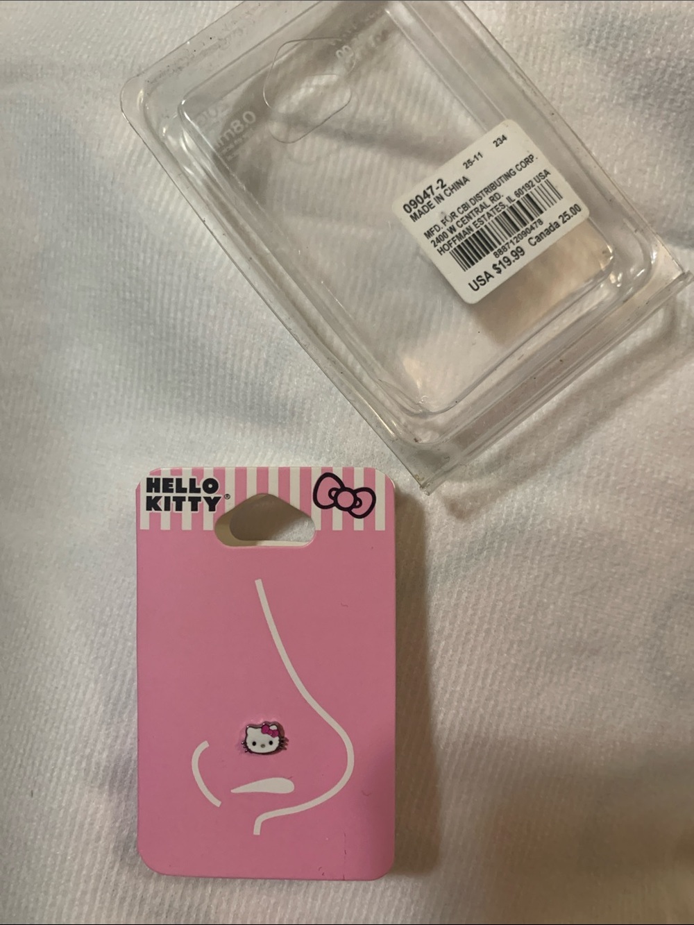 🎀👃🏼Hello Kitty Nose ring stud